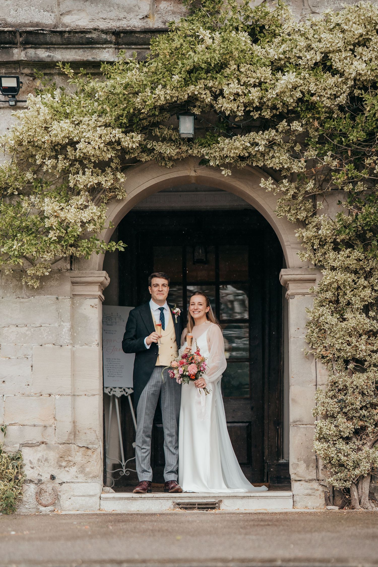 Tissington hall wedding photographer