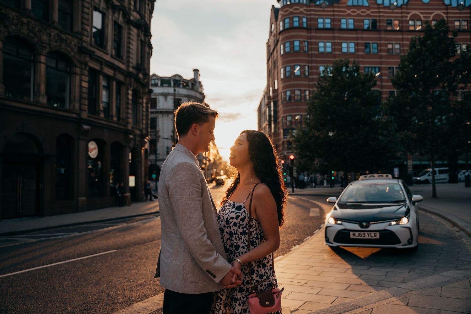 Leeds city centre proposal photographer