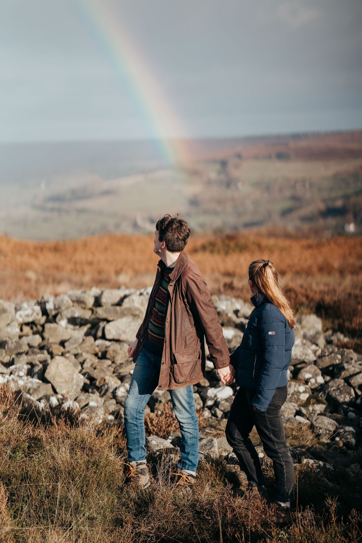 Peak district relaxed portraits