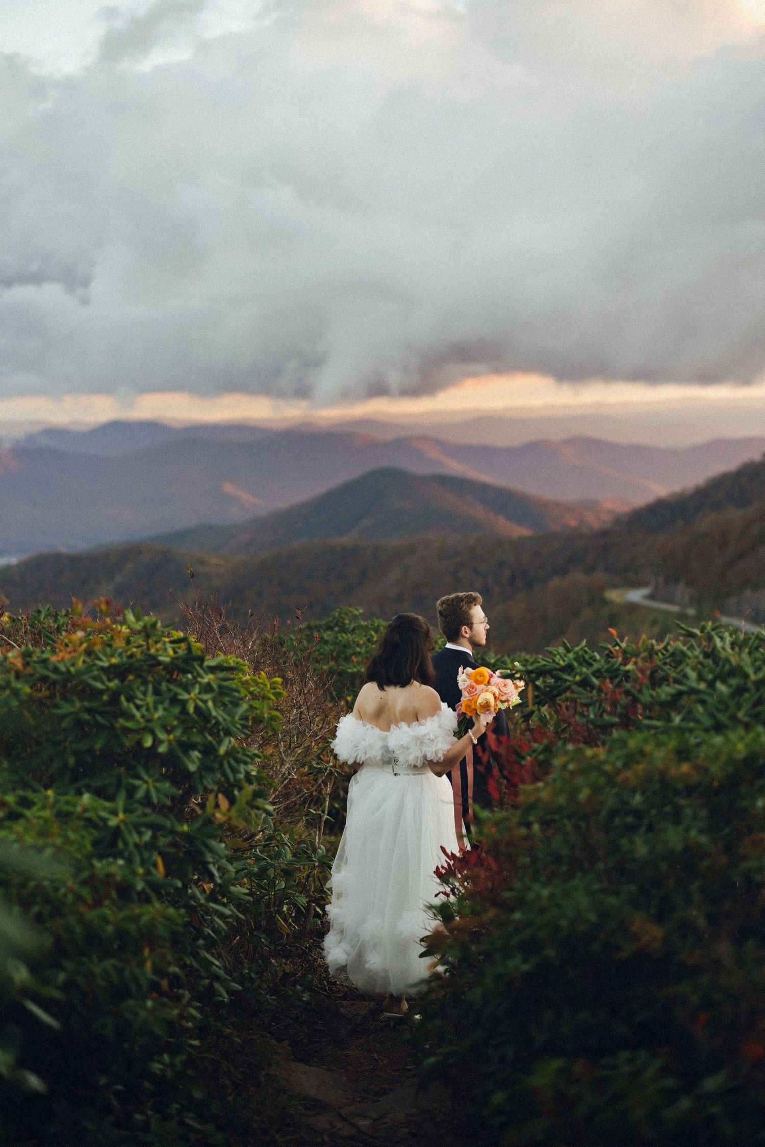 Cinematic adventure elopment in boone, north carolina