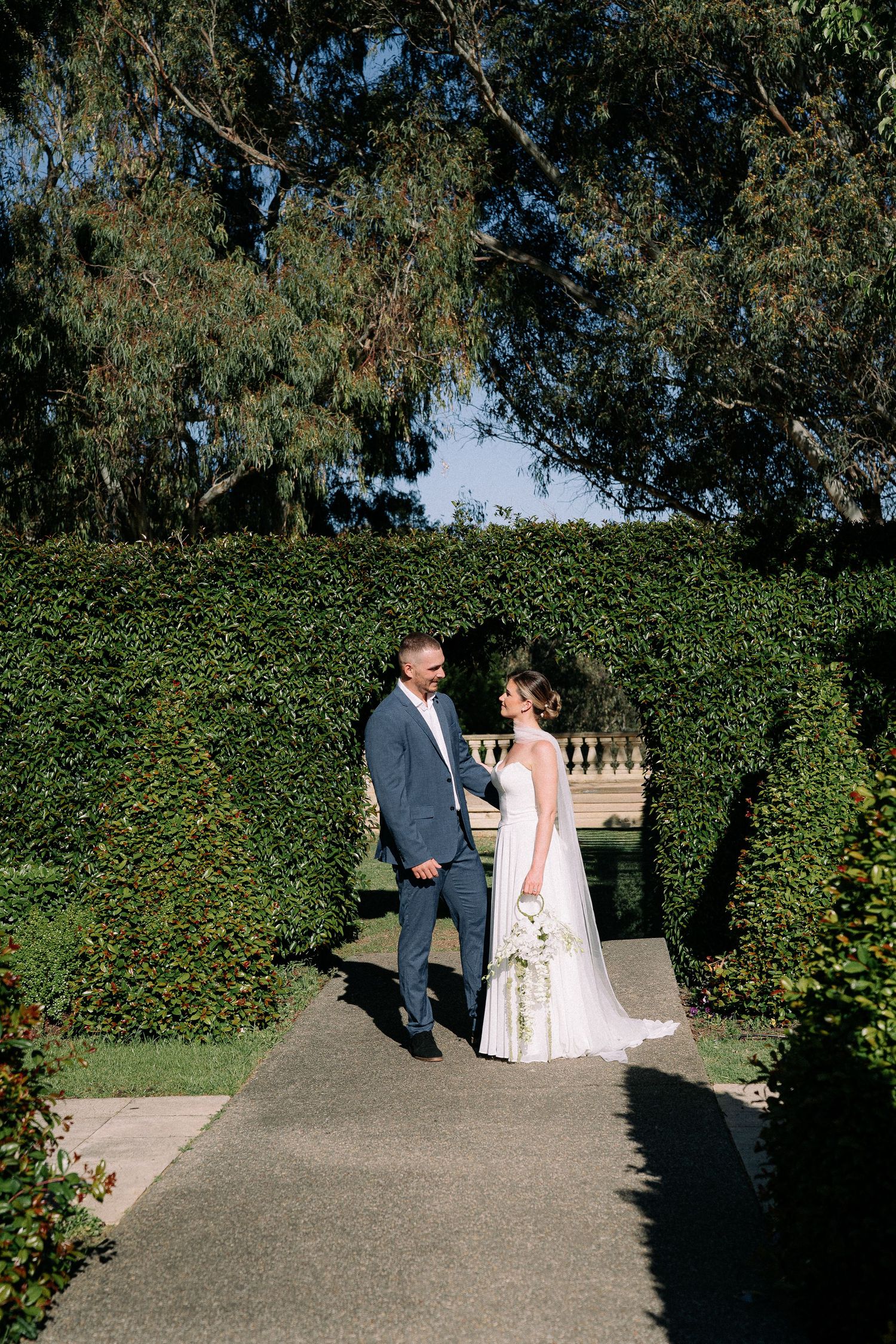 Romantic Caversham House weddings captured in Perth, candid documentary wedding photography with elegant garden and riverside ceremony