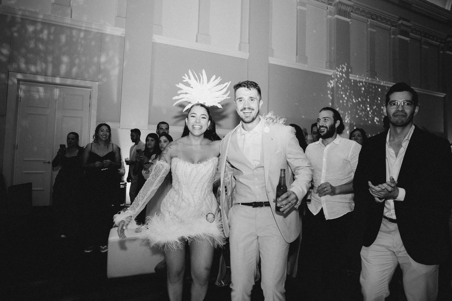 Romantic Montgomery Hall weddings captured in Perth, candid documentary wedding photography with elegant indoor ceremonies