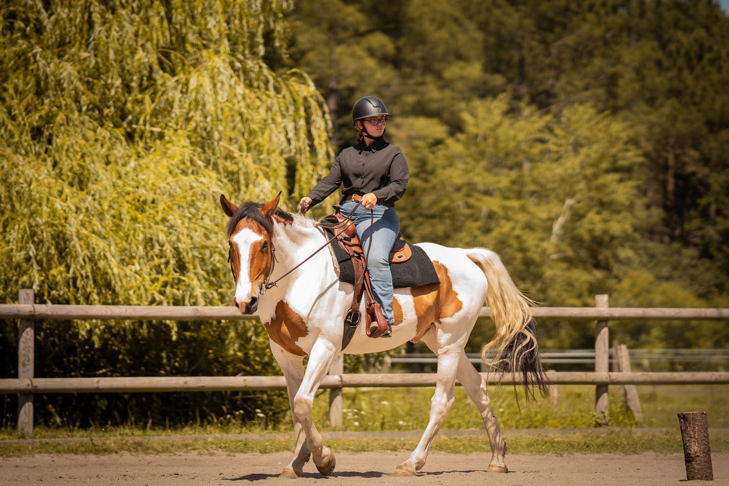 Cavalière et son cheval Pepite Ranch Open 2026