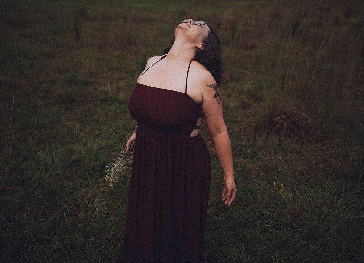 Ecosomatic portrait experience in Spartanburg, South Carolina.