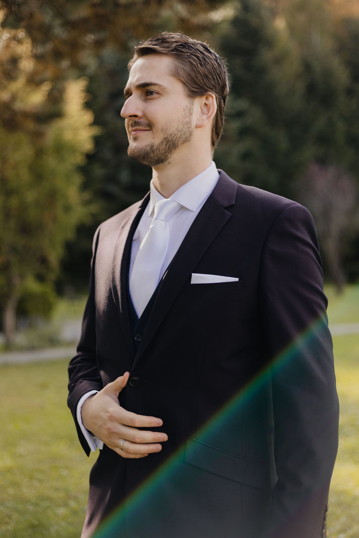 portrét ženícha