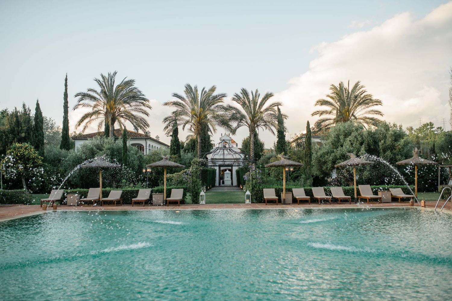Swimming pool at Finca Monasterio