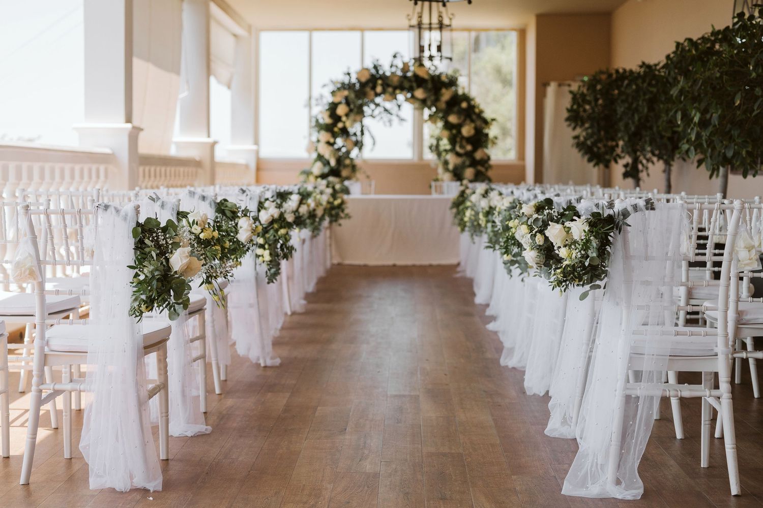Colonial-style wedding venue at Rock Hotel Gibraltar