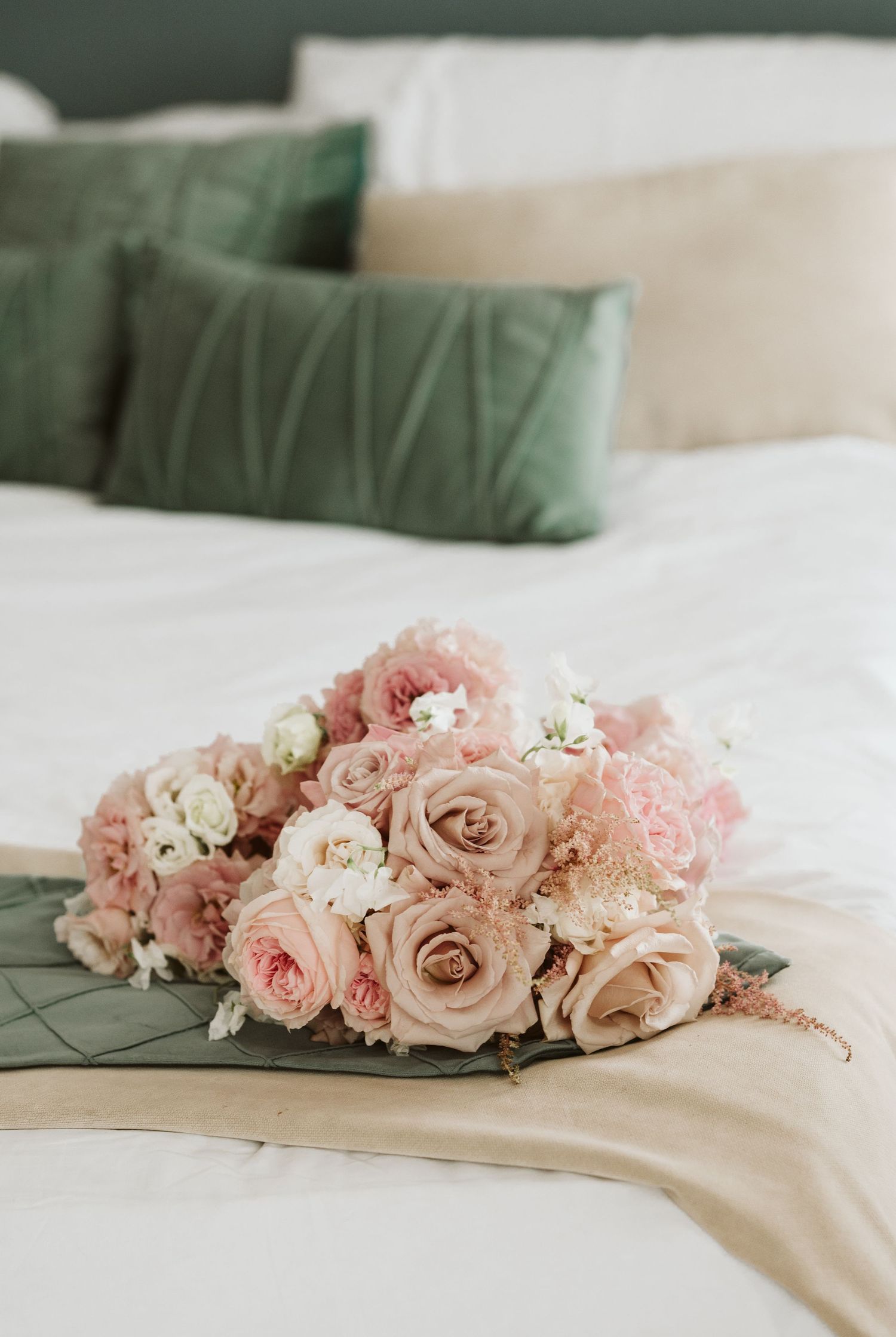 Beautiful flower bouquet at the Rock Hotel