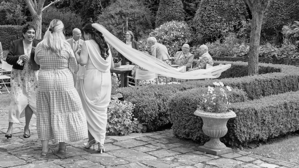 Veil in the breeze