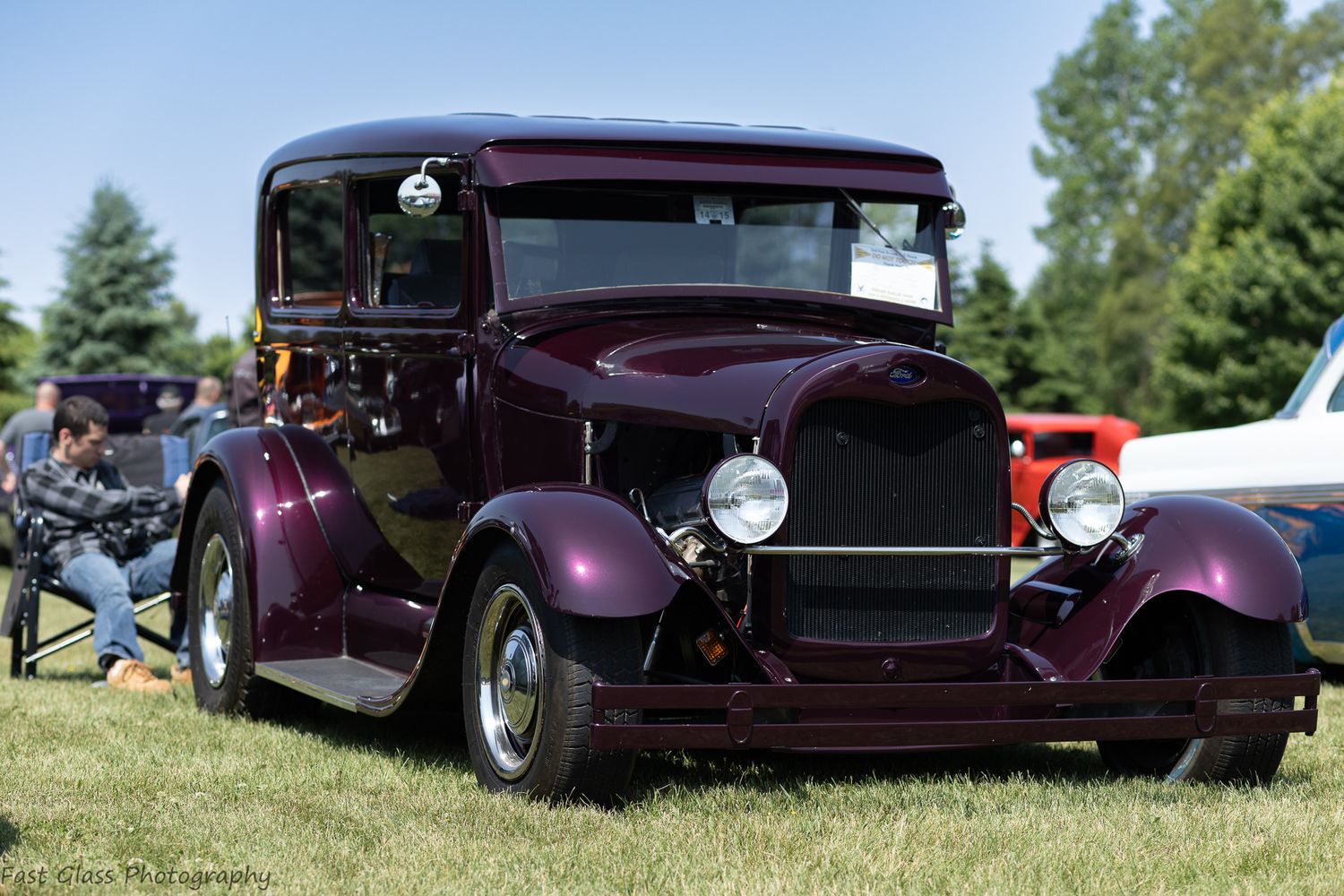 Deep purple Ford Model A