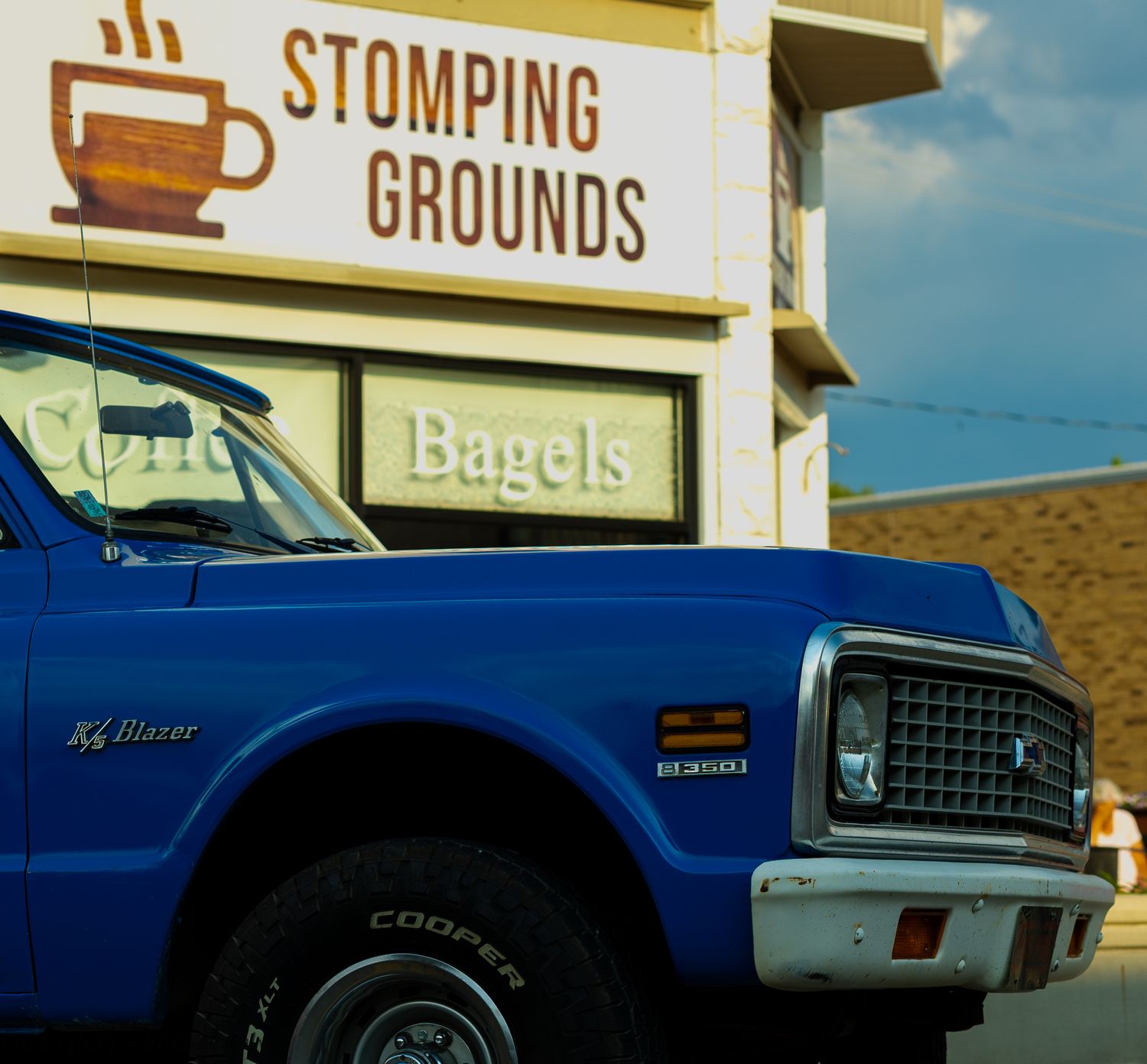 Classic Chevy truck.