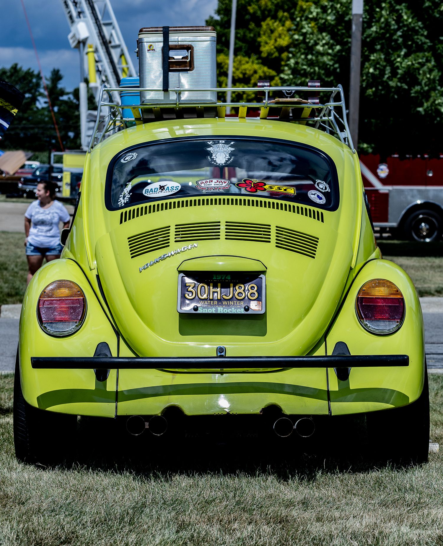 Photo of a Vintage Volkswagen Beetle