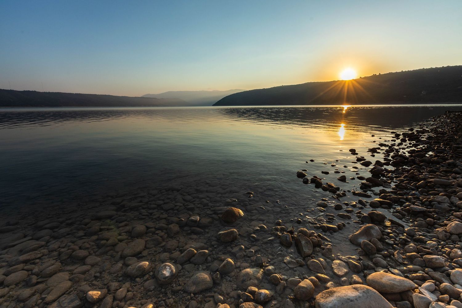 Le lac de Ste croix, provence