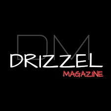 Drizzle Magazine logo in white text on black background.