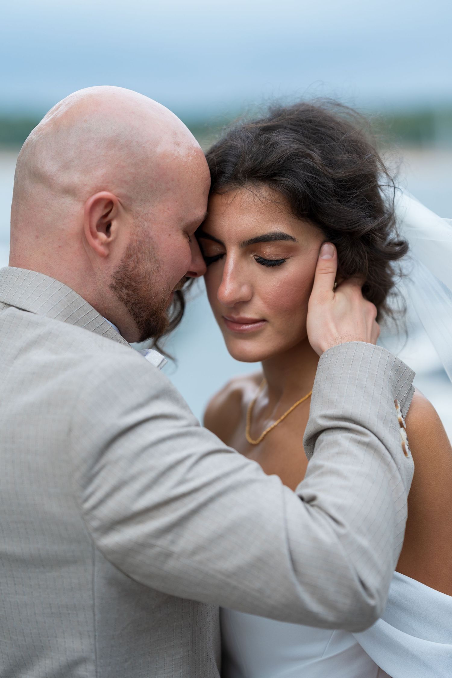 Hochzeitspaar shooting am Wansee