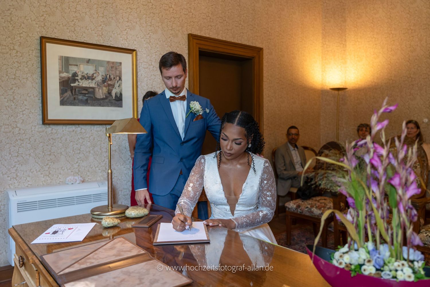Hochzeitsfotos im  der Villa Kogge in Berlin