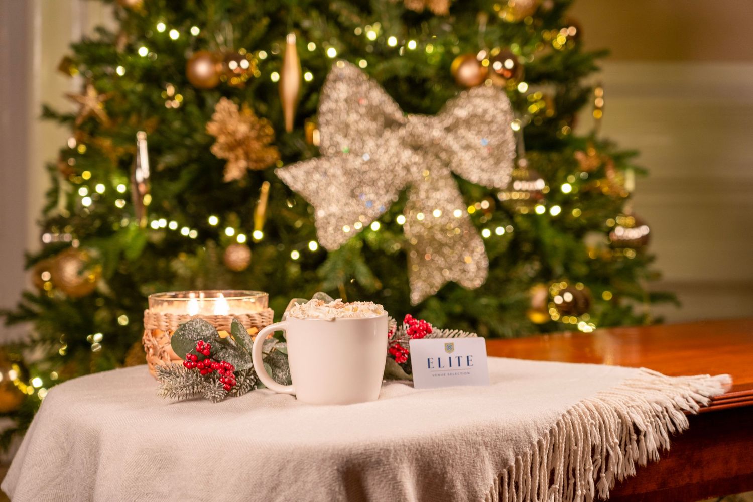 christmas hot chocolate christmas tree