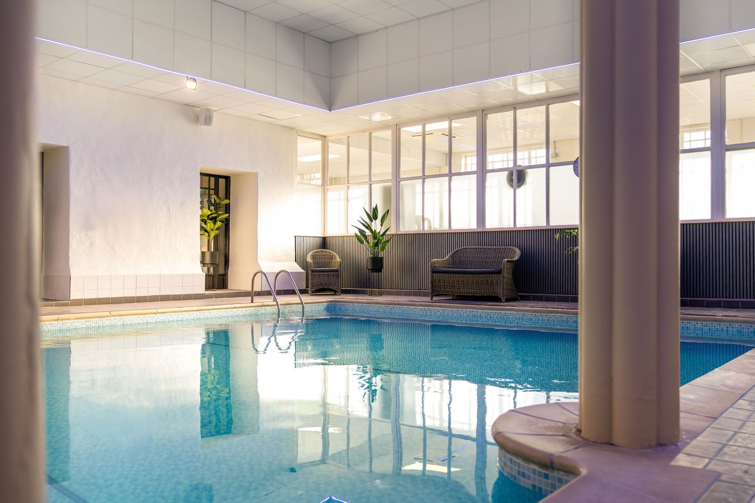 relaxing pool