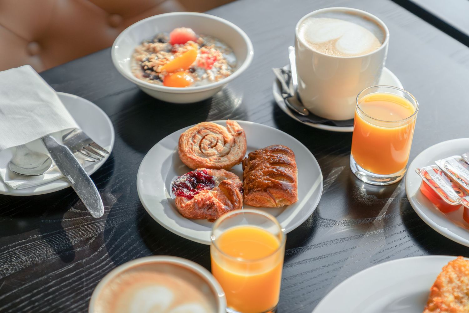 breakfast sunlight morning