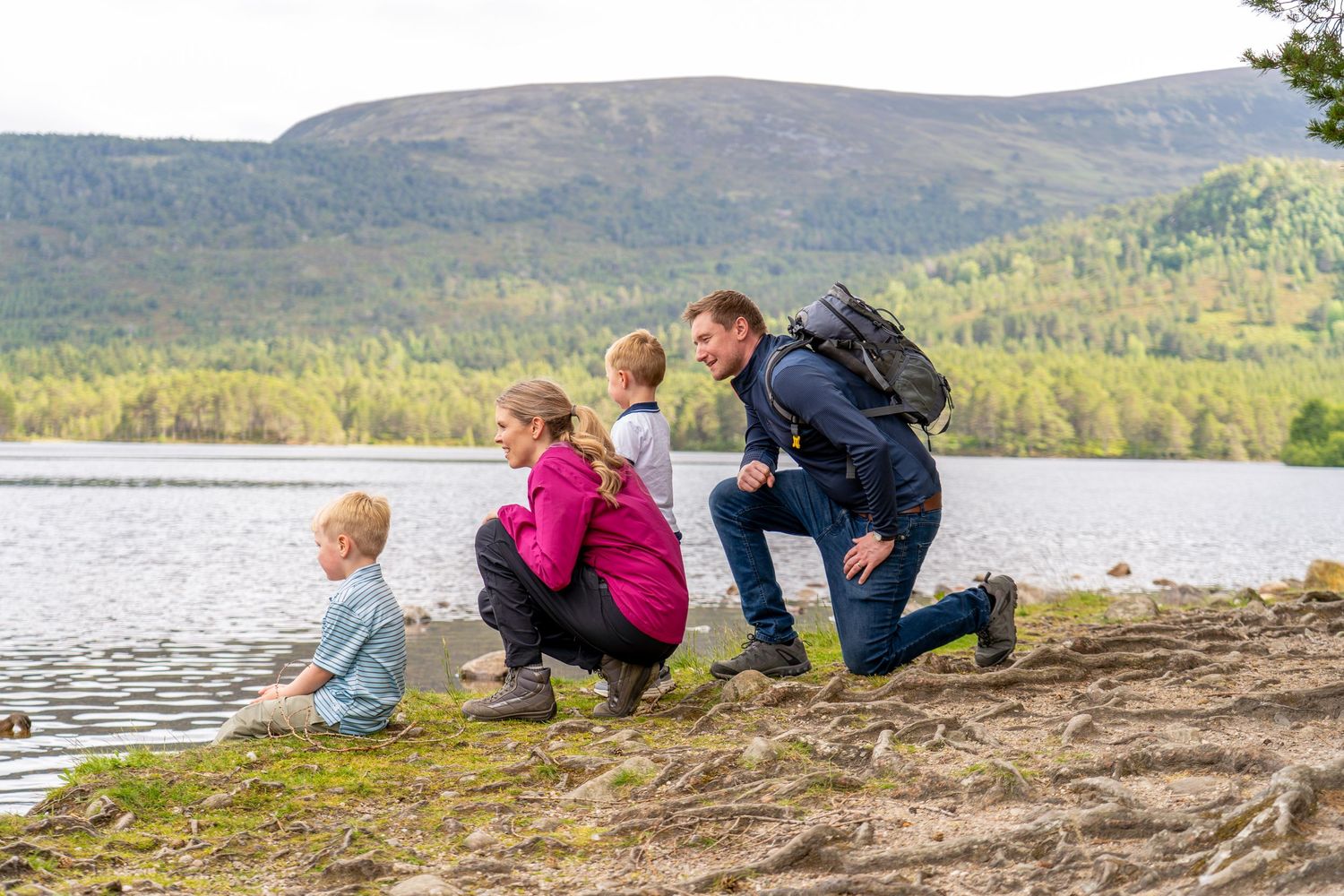 family in forrest