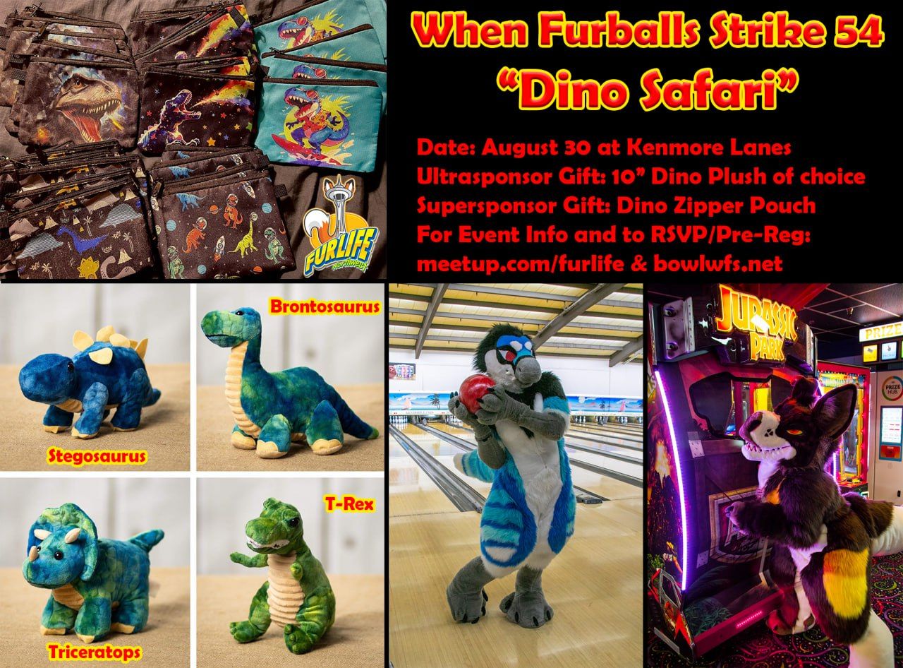 Display of colorful dinosaur figurines and merchandise in a retail setting.