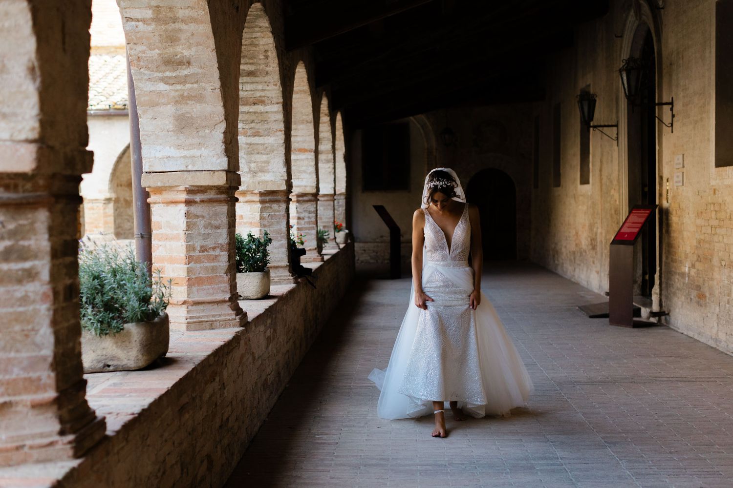 Italian countryside wedding