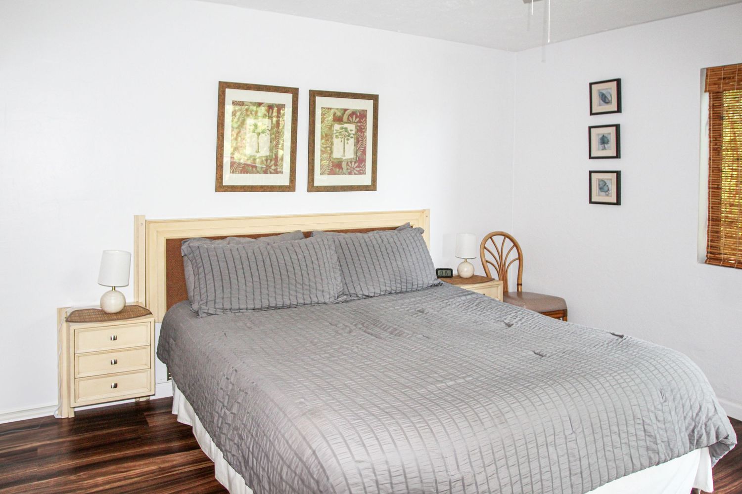 Interior staging detail of living space in Airbnb condo Kona Hawaii