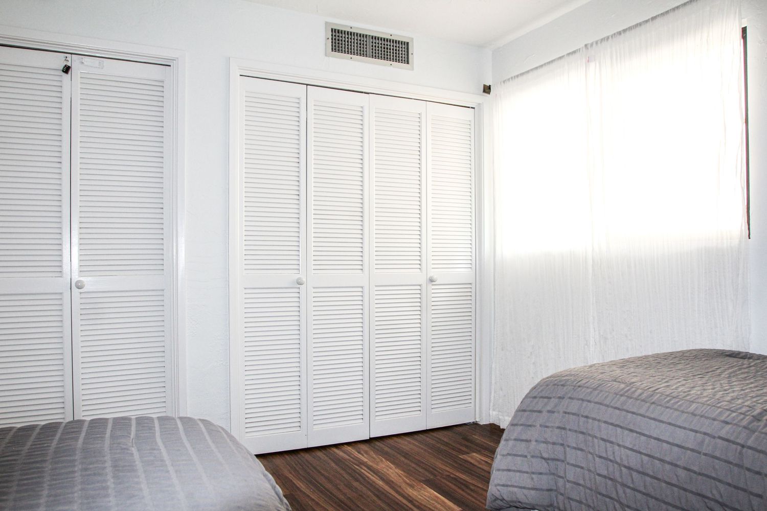 closets - Styled bedroom interior of vacation rental in Kona Hawaii