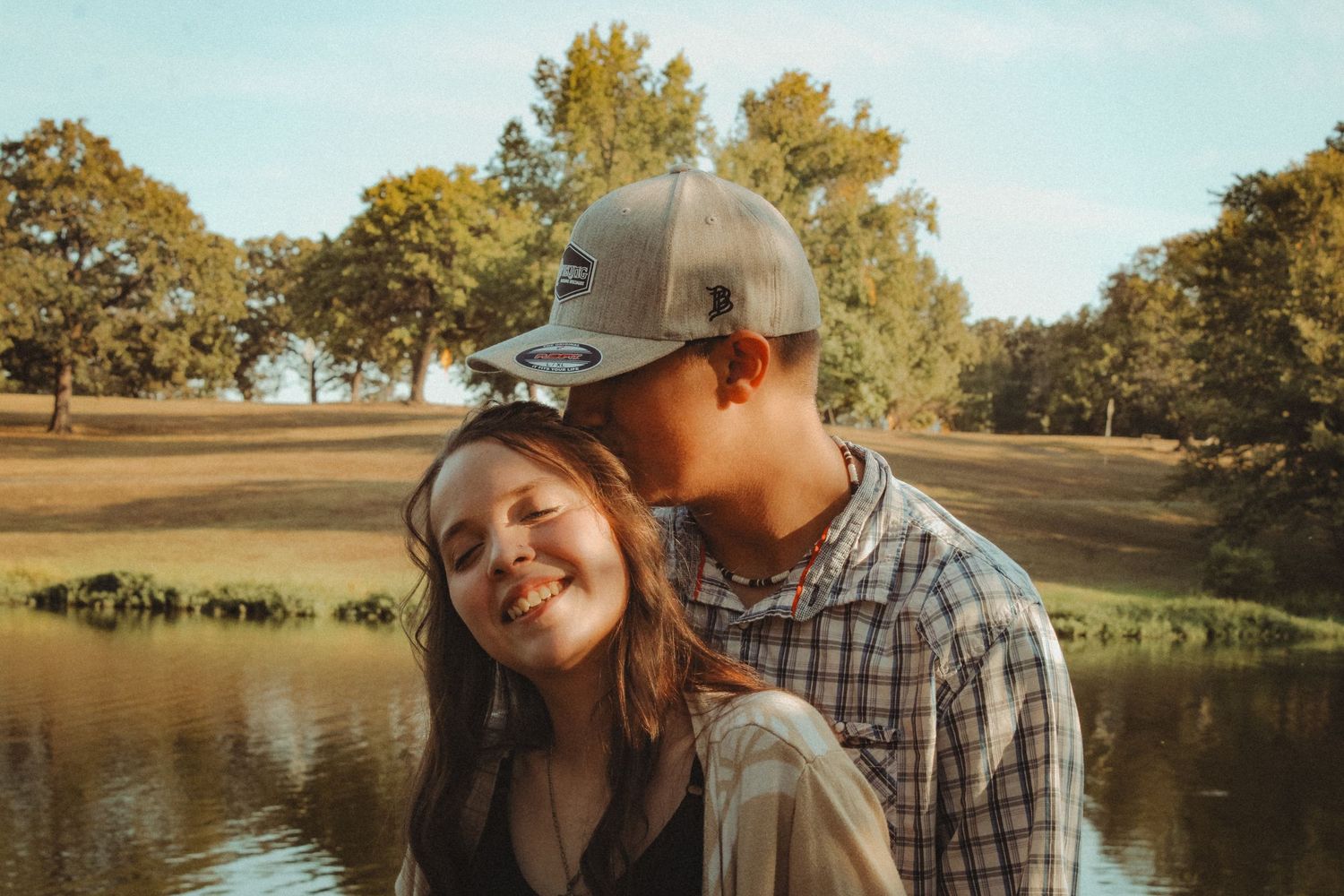 Couple at Claremore lake