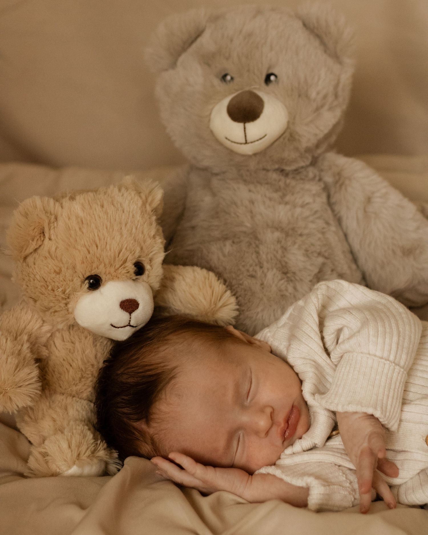 Newborn in home session