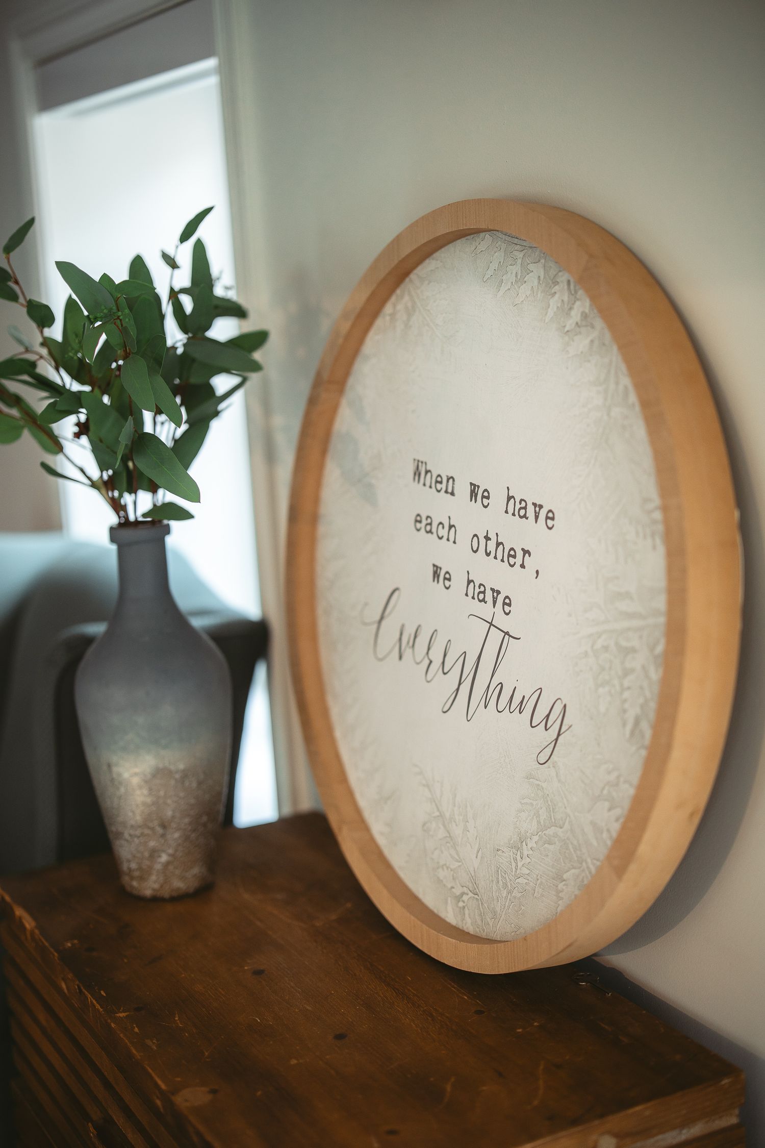 Décor lors des préparatifs de la mariée