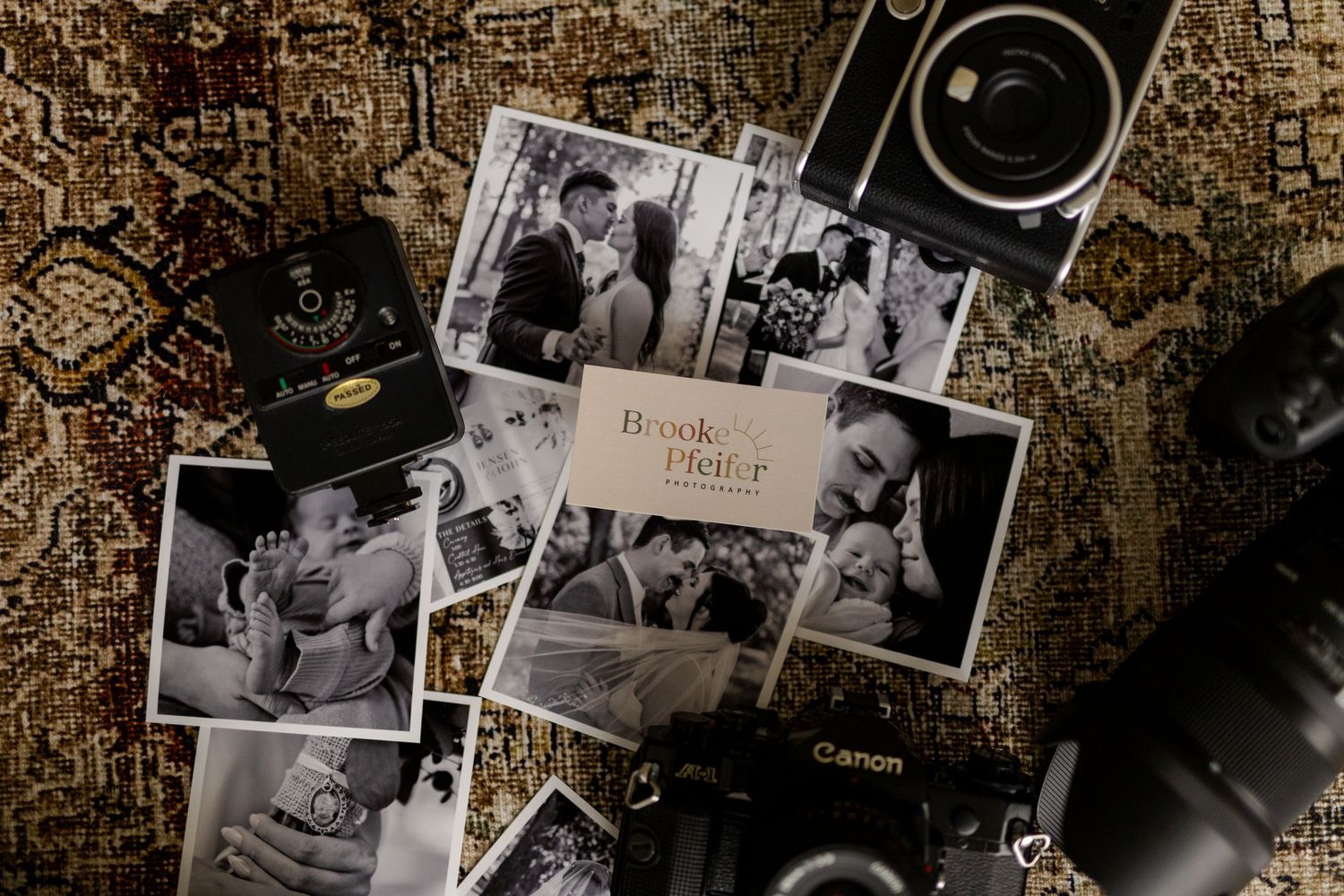 Vintage black and white photographs arranged in a collage style layout with sepia tones.