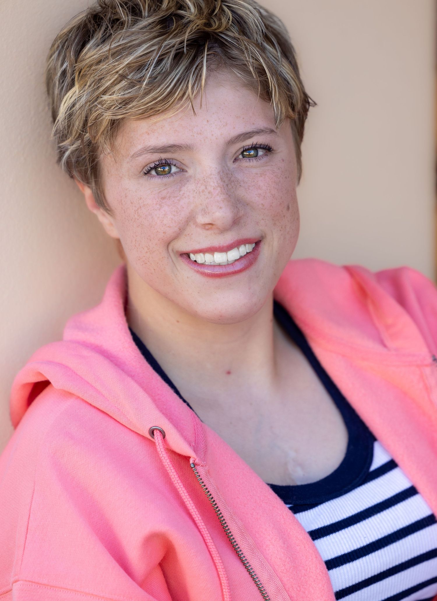 casual boat day headshot