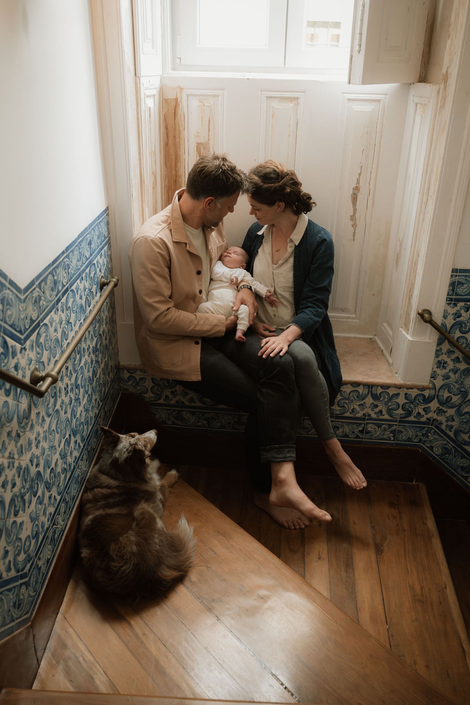 Lisbon Newborn Photographer, Natural Family Photos