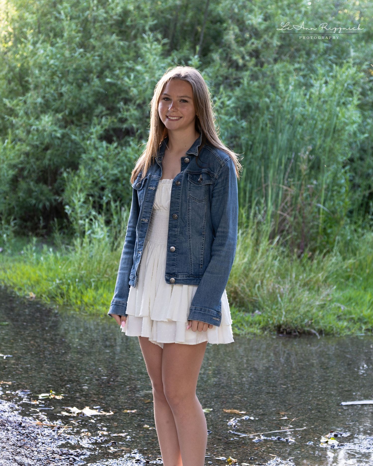 Young lady growing up much too fast
