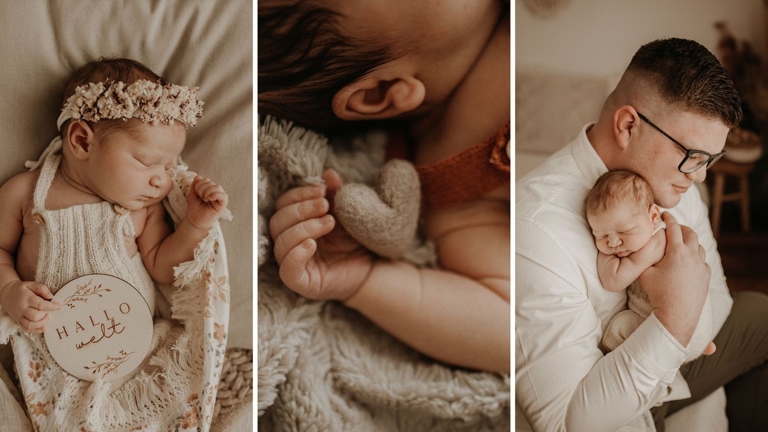Liebevolle Neugeborenenfotos im Raum Bad Königshofen und Römhild – natürliche Babyfotografie