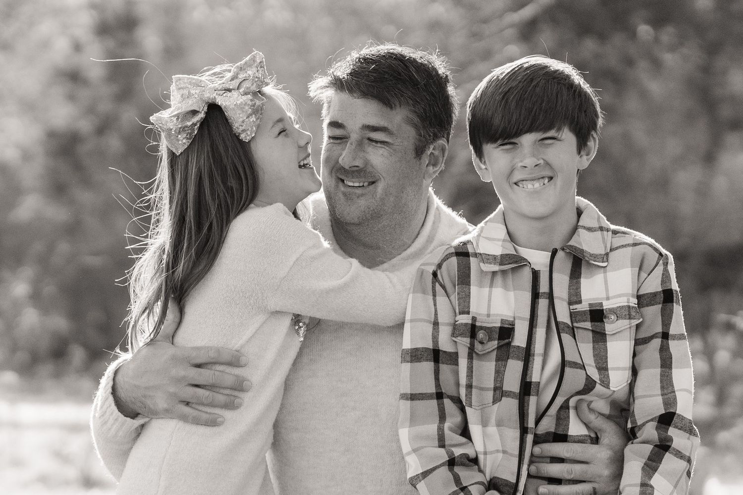 Father and kids session