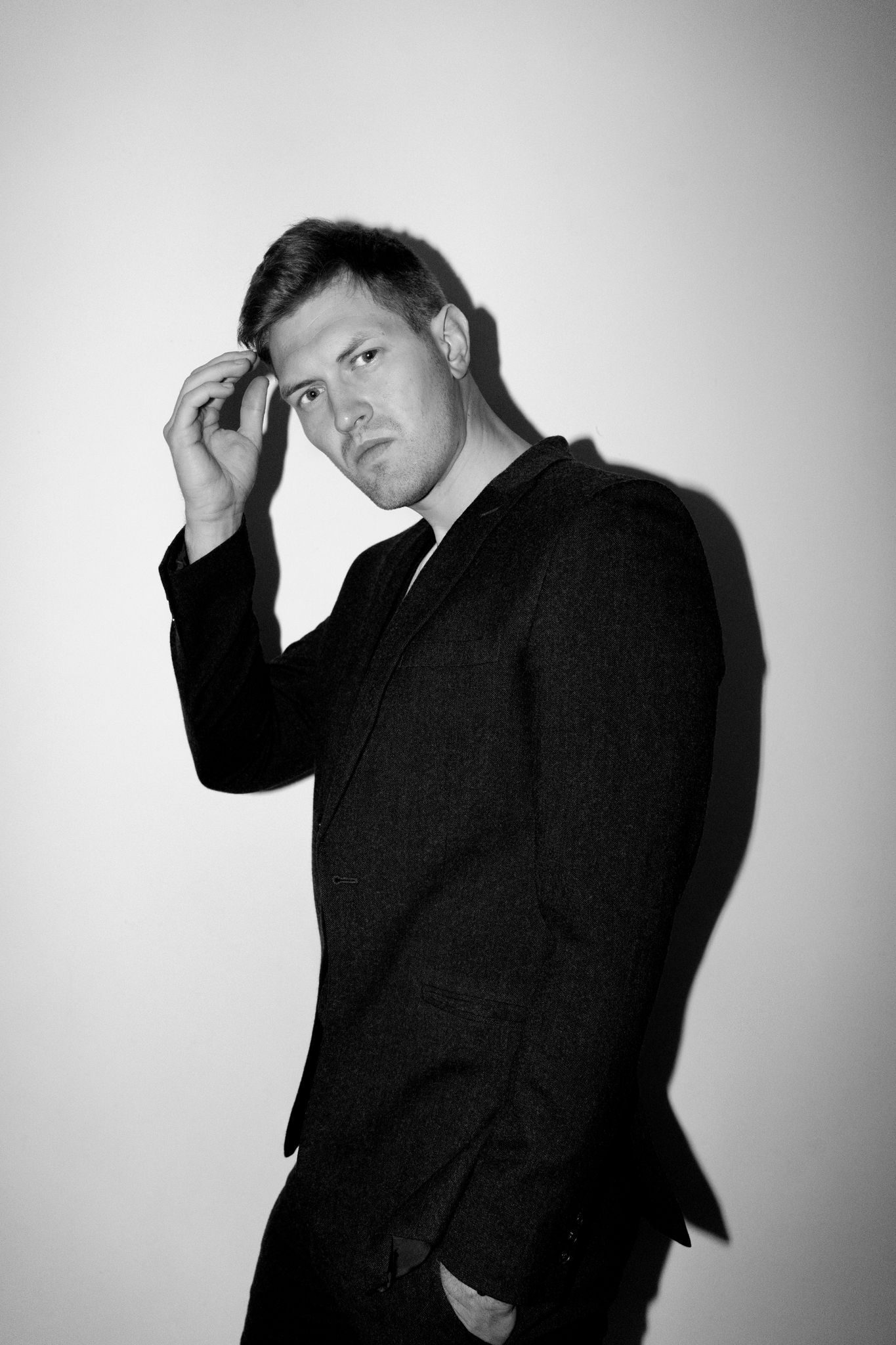 Fashion Male Model Headshot and Portfolio