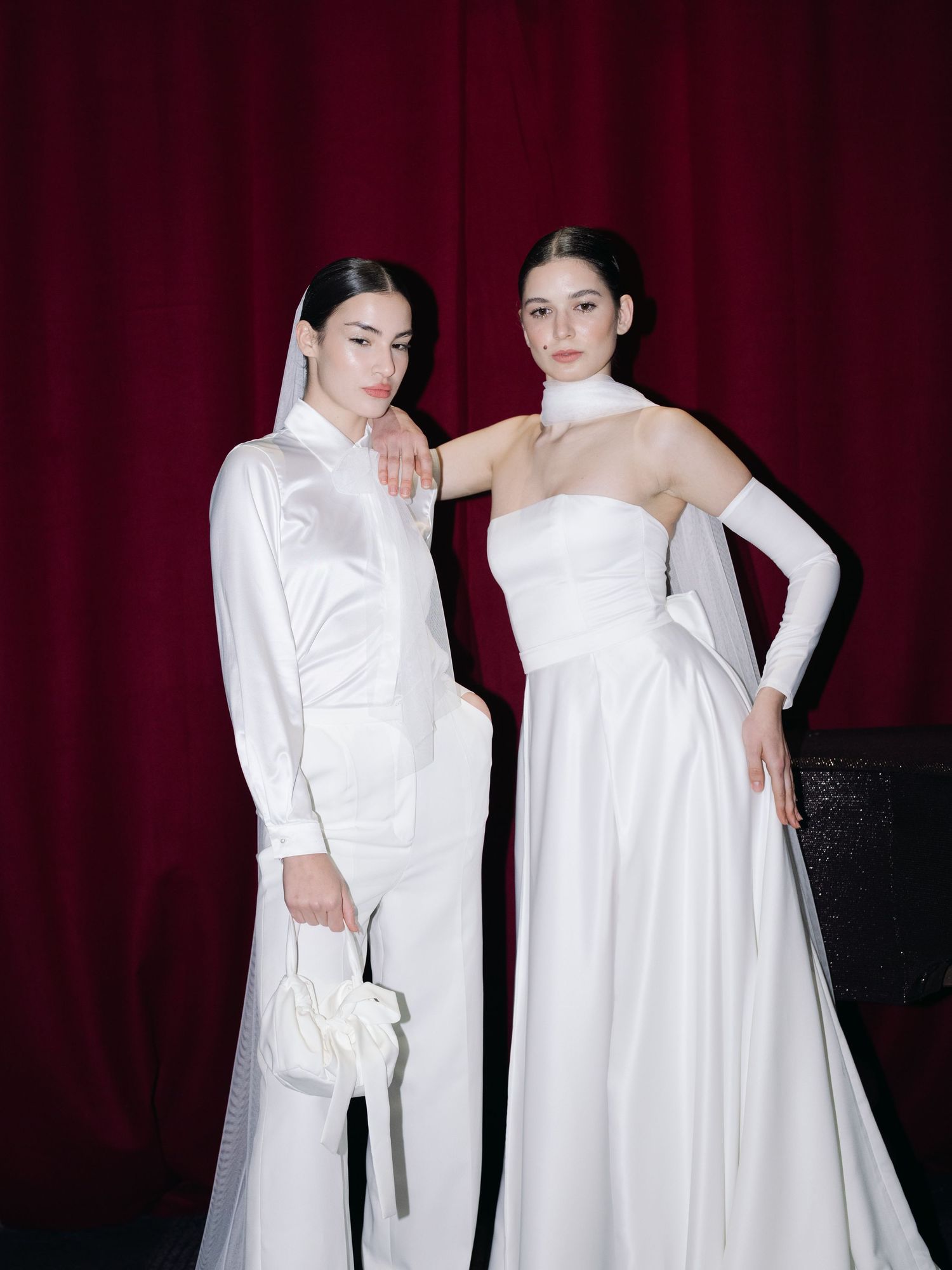 Sweetheart couture bridal couture showcased at Budapest Bridal Fashion Show 2024, highlighting elegant designs and modern wedding trends