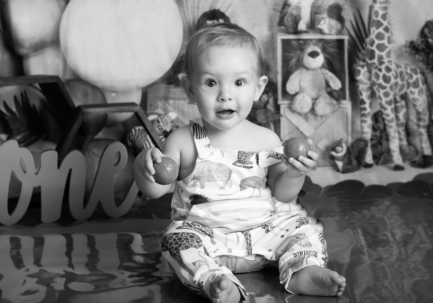 First Birthday photo cake smash