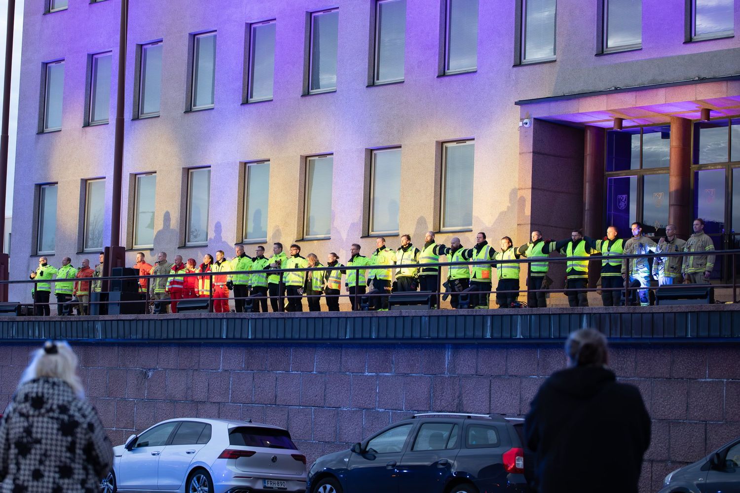 Mielenilmaisu pelastusalan työntekijöiltä, Kotka
