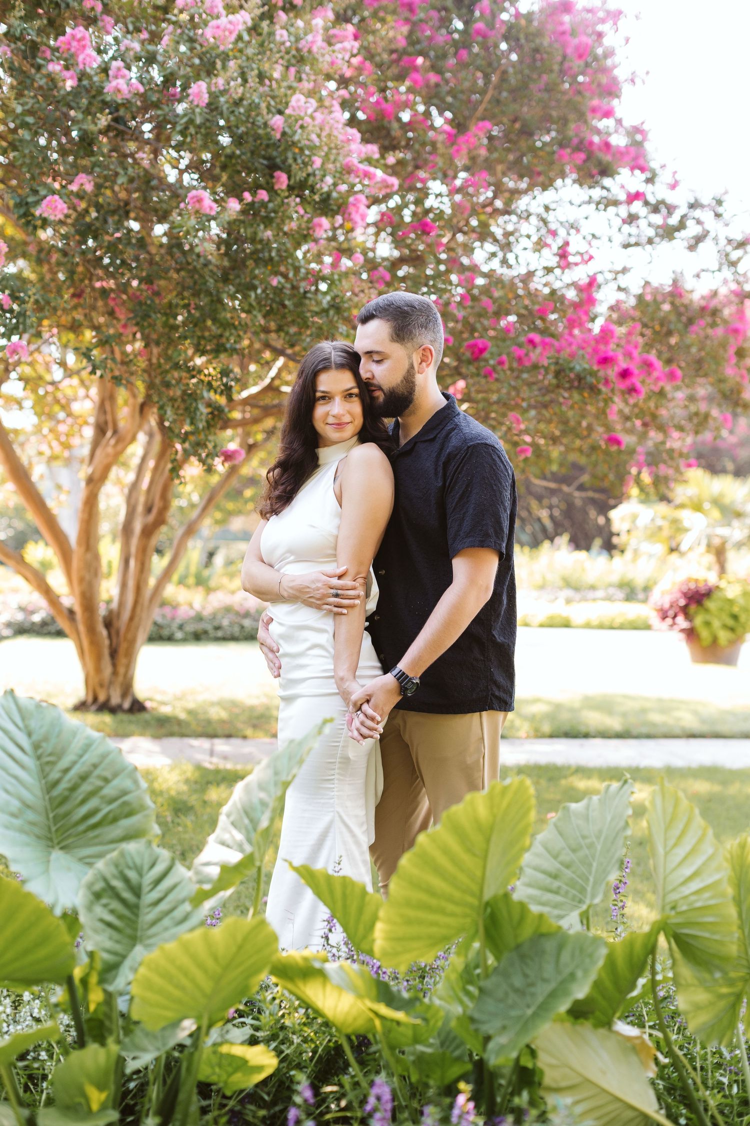 Dallas Arboretum engagement session, best engagement photographer in Dallas, inclusive couples photographer in DFW, Swan Photography