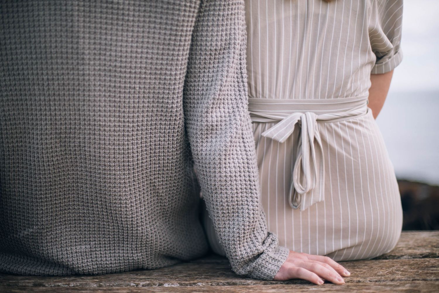 intimate elopement wedding on Scottish cliffs