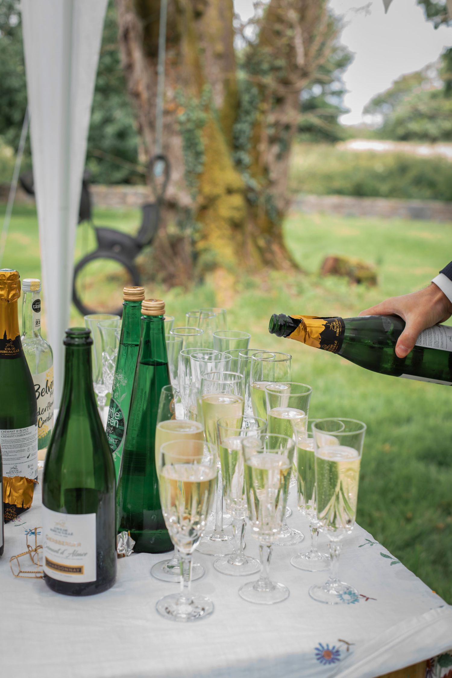 natural wedding styling and details captured simply