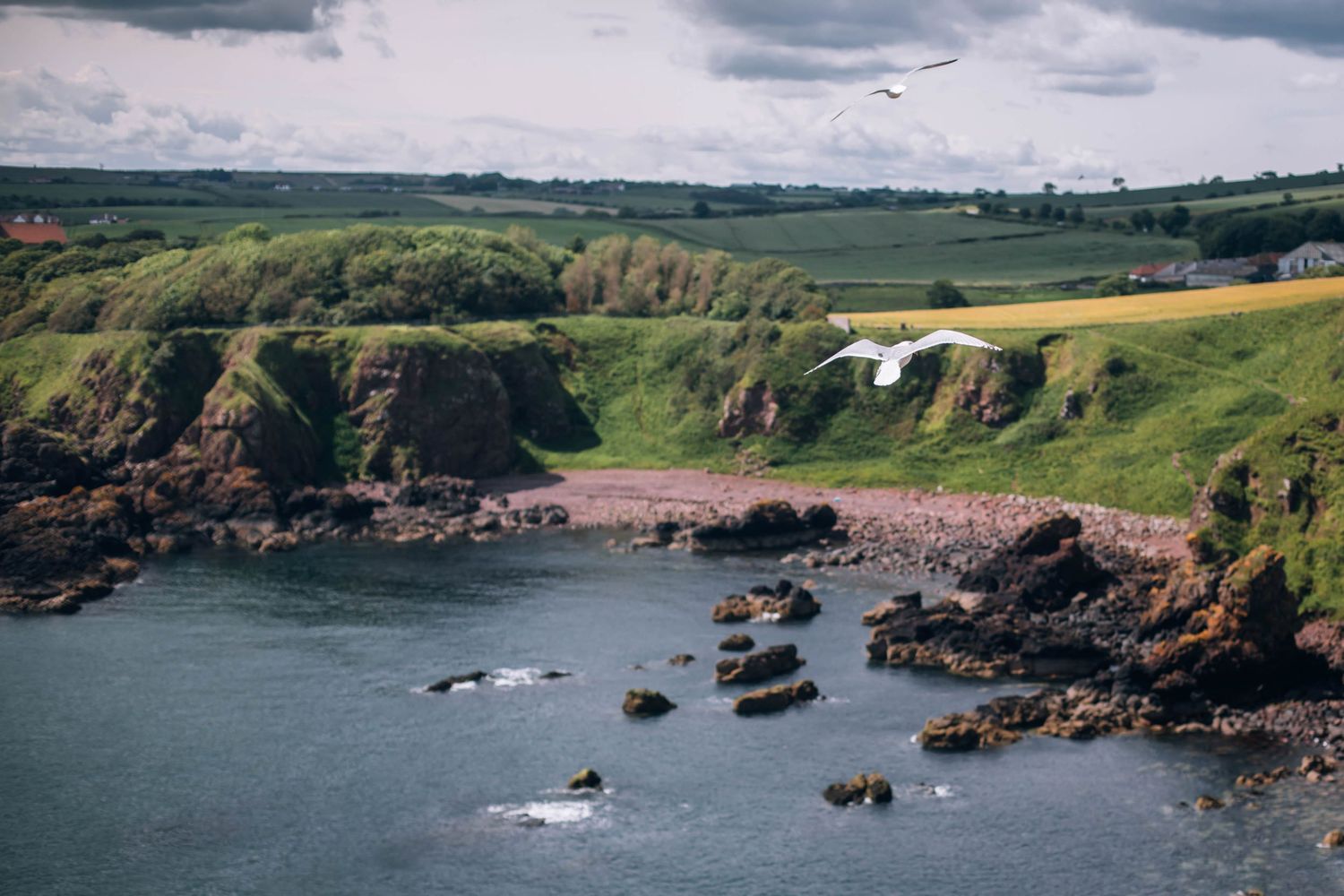 destination wedding in Scotland with scenic views