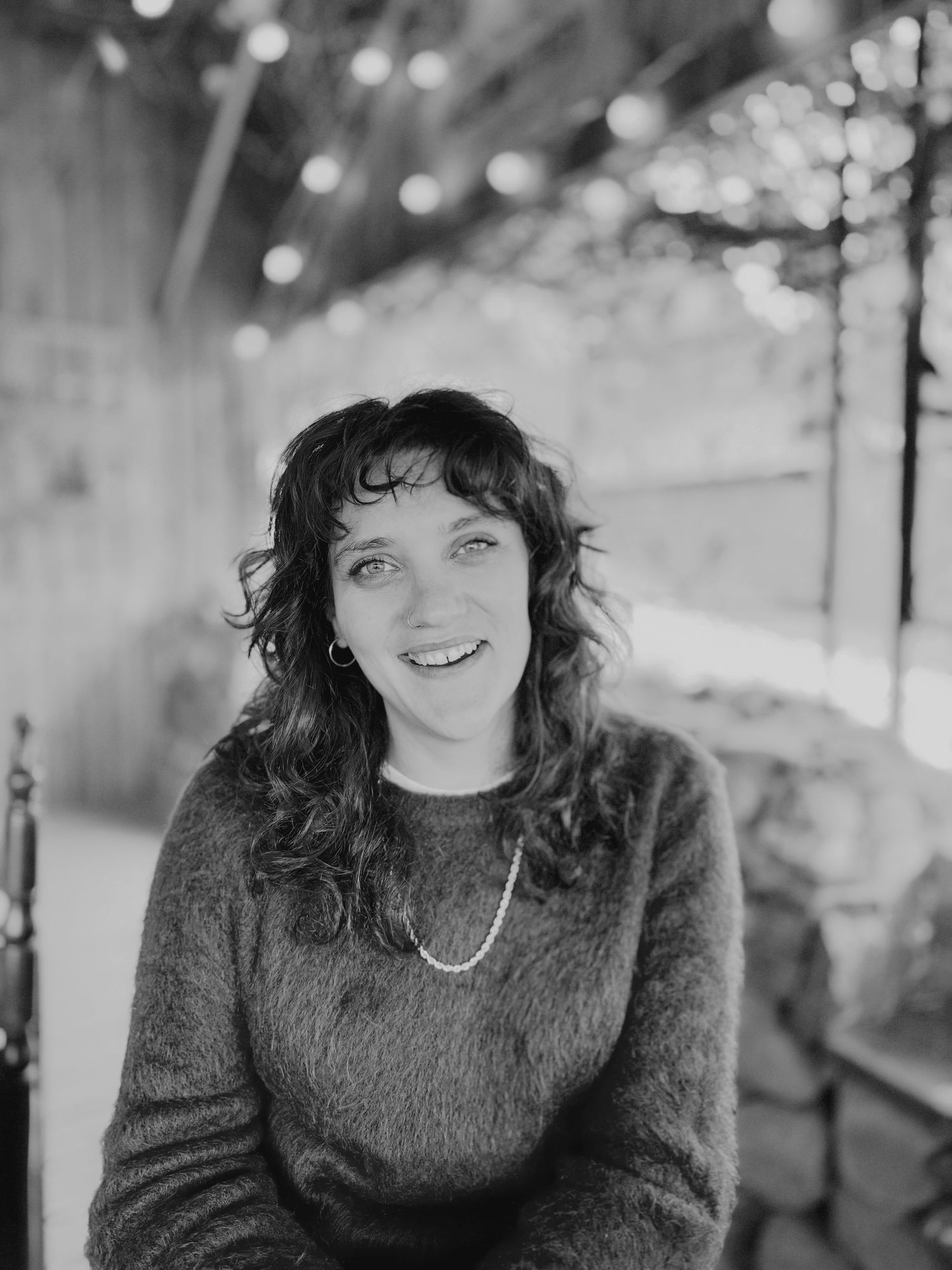 portrait of documentary wedding photographer Ciara Menzies based in Scotland