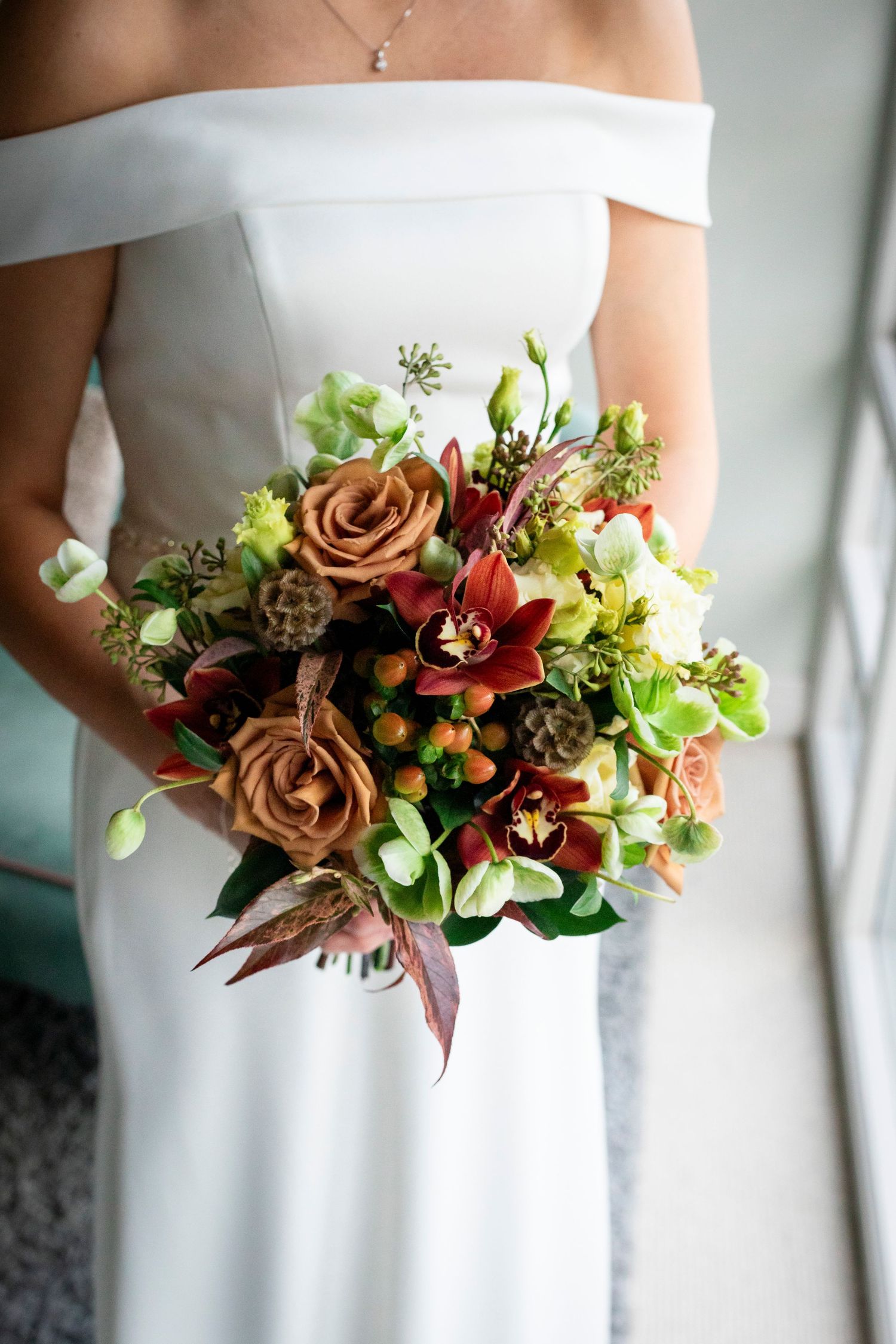 wedding dress movement captured in natural light