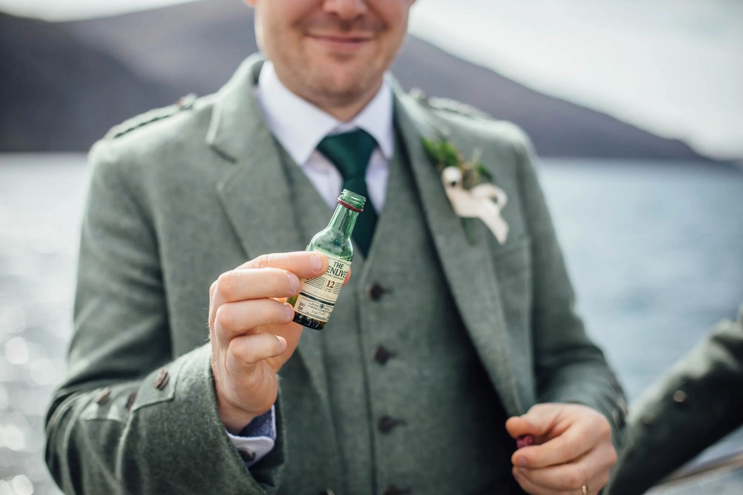 film style wedding image with soft grain and texture