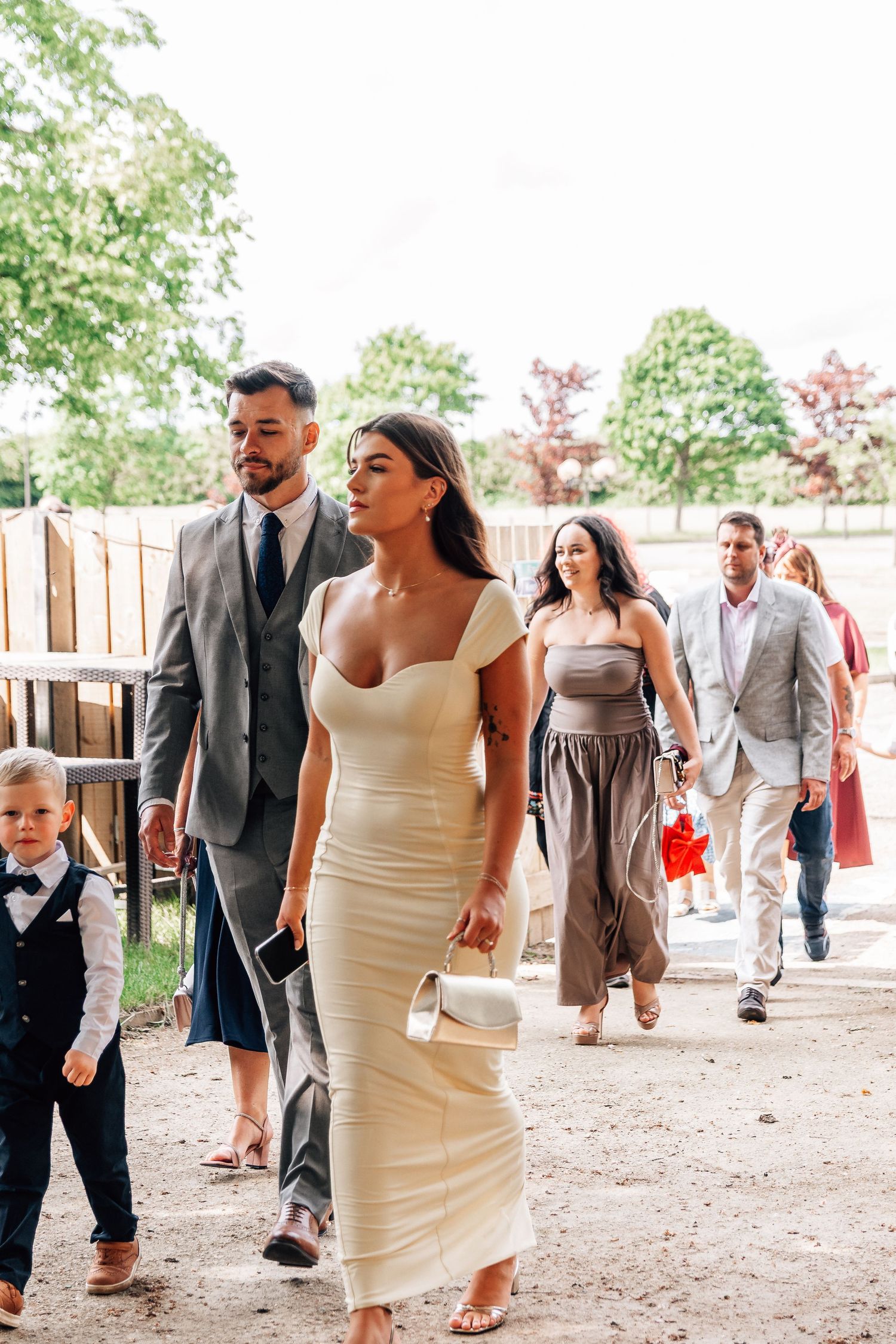 Guests arriving at Mercure Grange Hotel