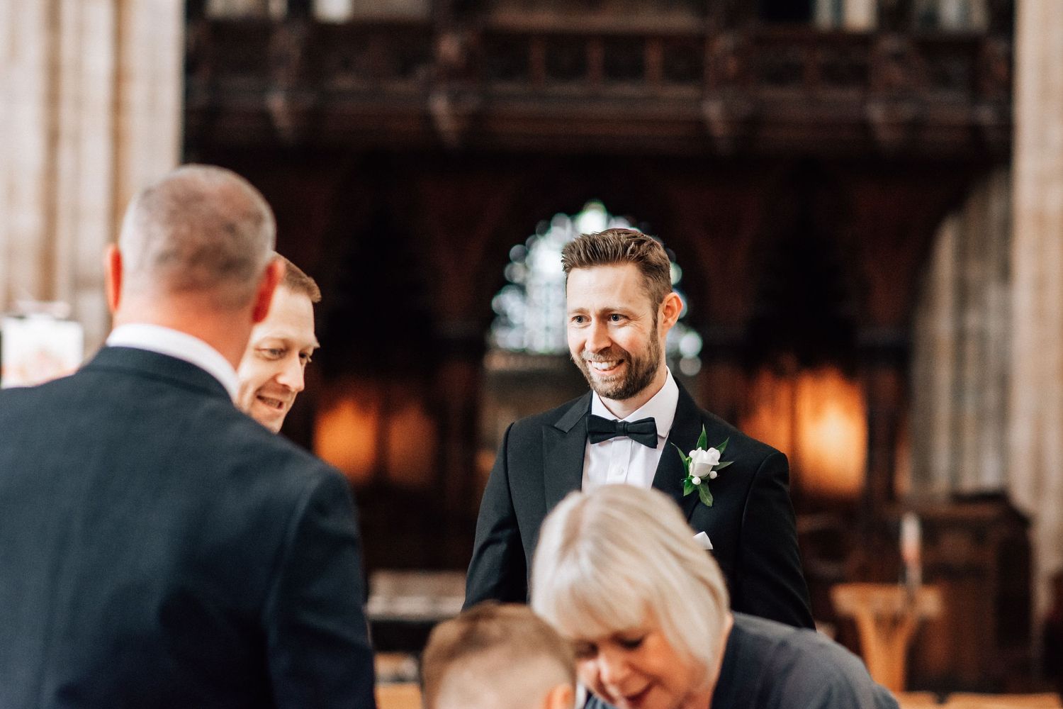 Groom at Beverley Minster